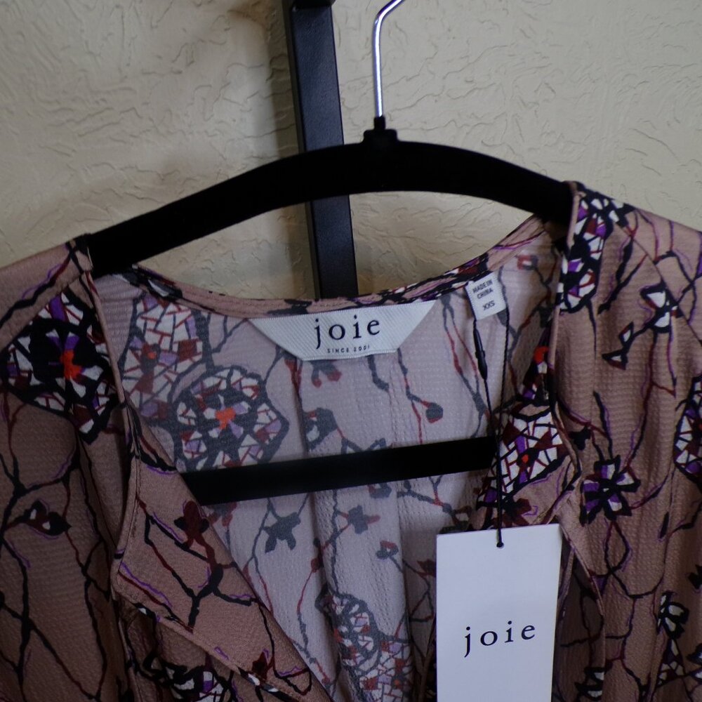 Joie Women's Floral Top - Pink and Black