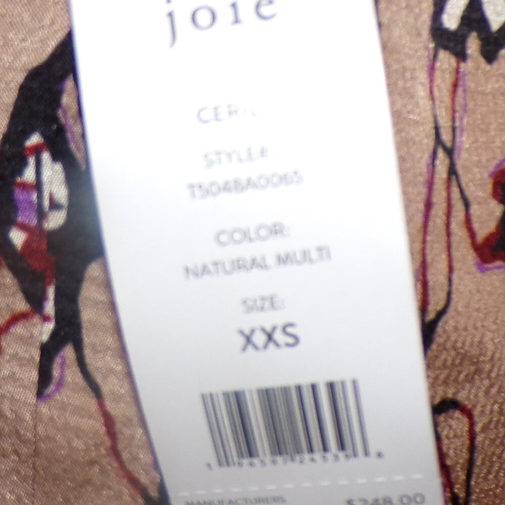 Joie Women's Floral Top - Pink and Black