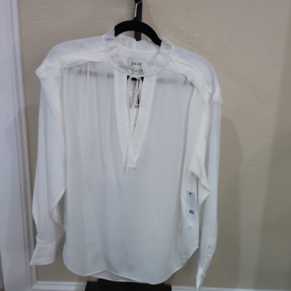 NWT SIZE SMALL Joie White Blouse