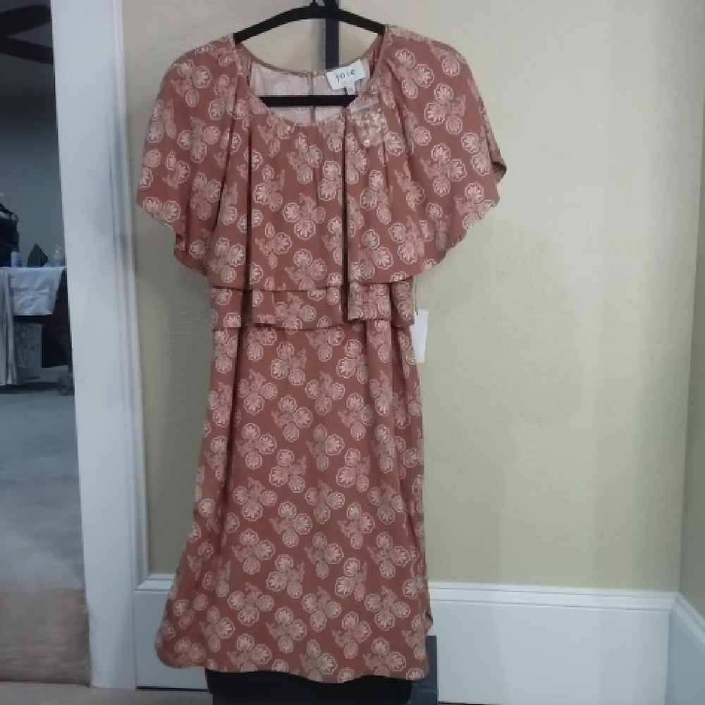 NWT Joie Brown Floral Women's Dress