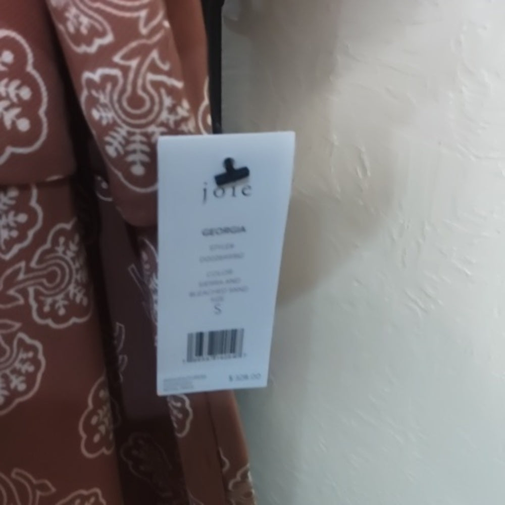 NWT Joie Brown Floral Women's Dress