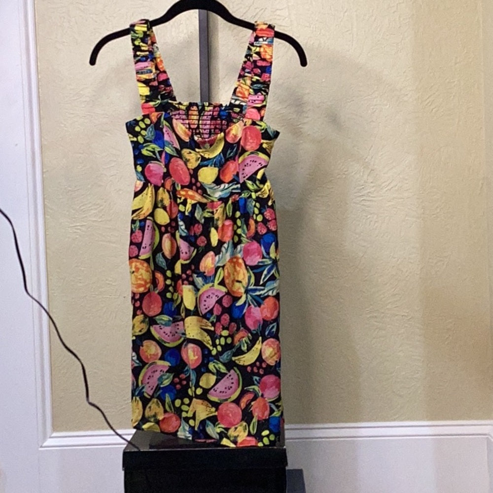 NWT Show Me Your MuMu Fling mini dress in fruity tango