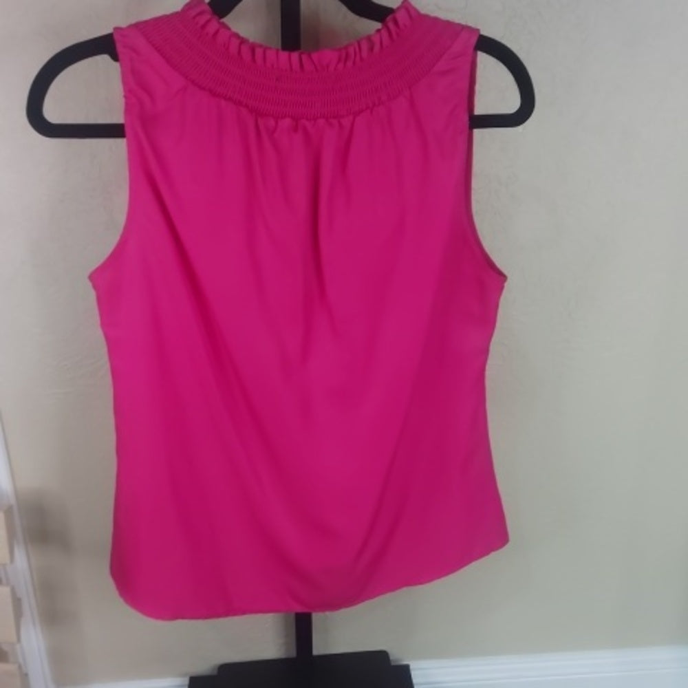 Banana Republic Pink Draped Blouse