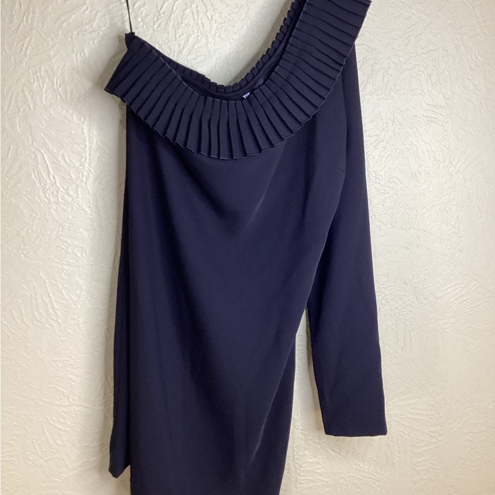 NWT Size XS The Kooples Black One-Shoulder Dress