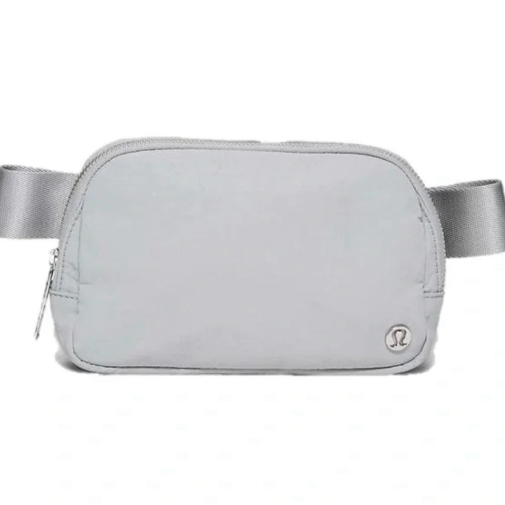 NWT SIZE OS Lululemon Athletica Gray Mini Bag with Adjustable Strap
