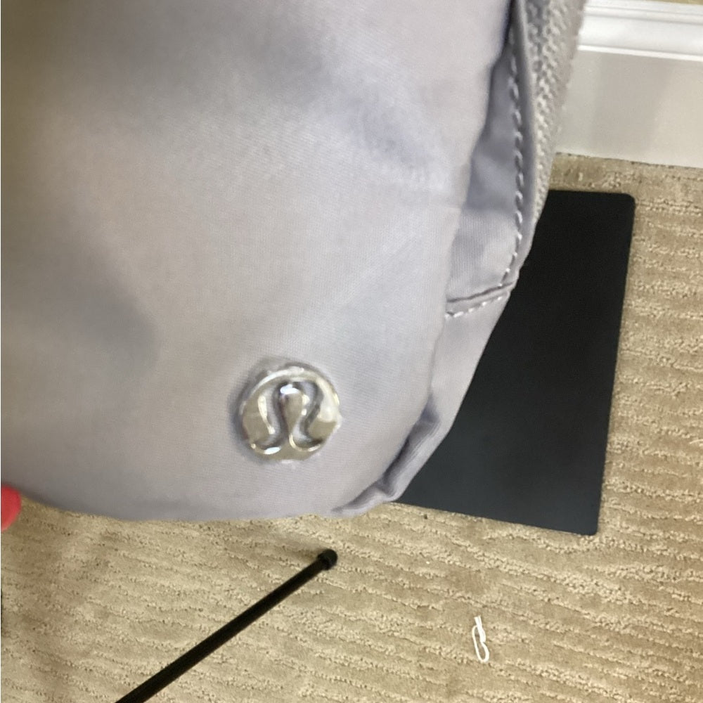 NWT SIZE OS Lululemon Athletica Gray Mini Bag with Adjustable Strap