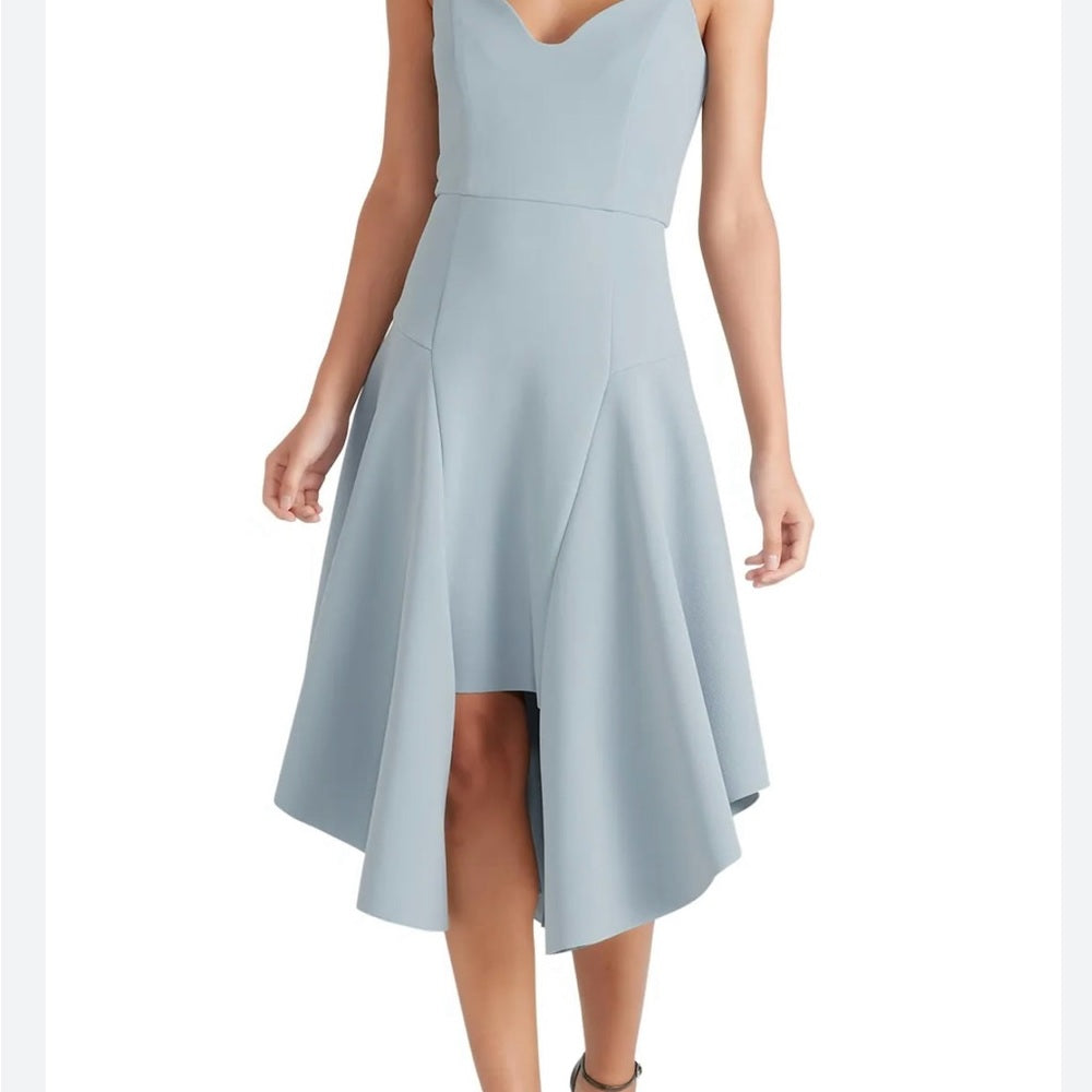 Size medium Elliatt Gray High Low Sundress with Sweetheart Neckline