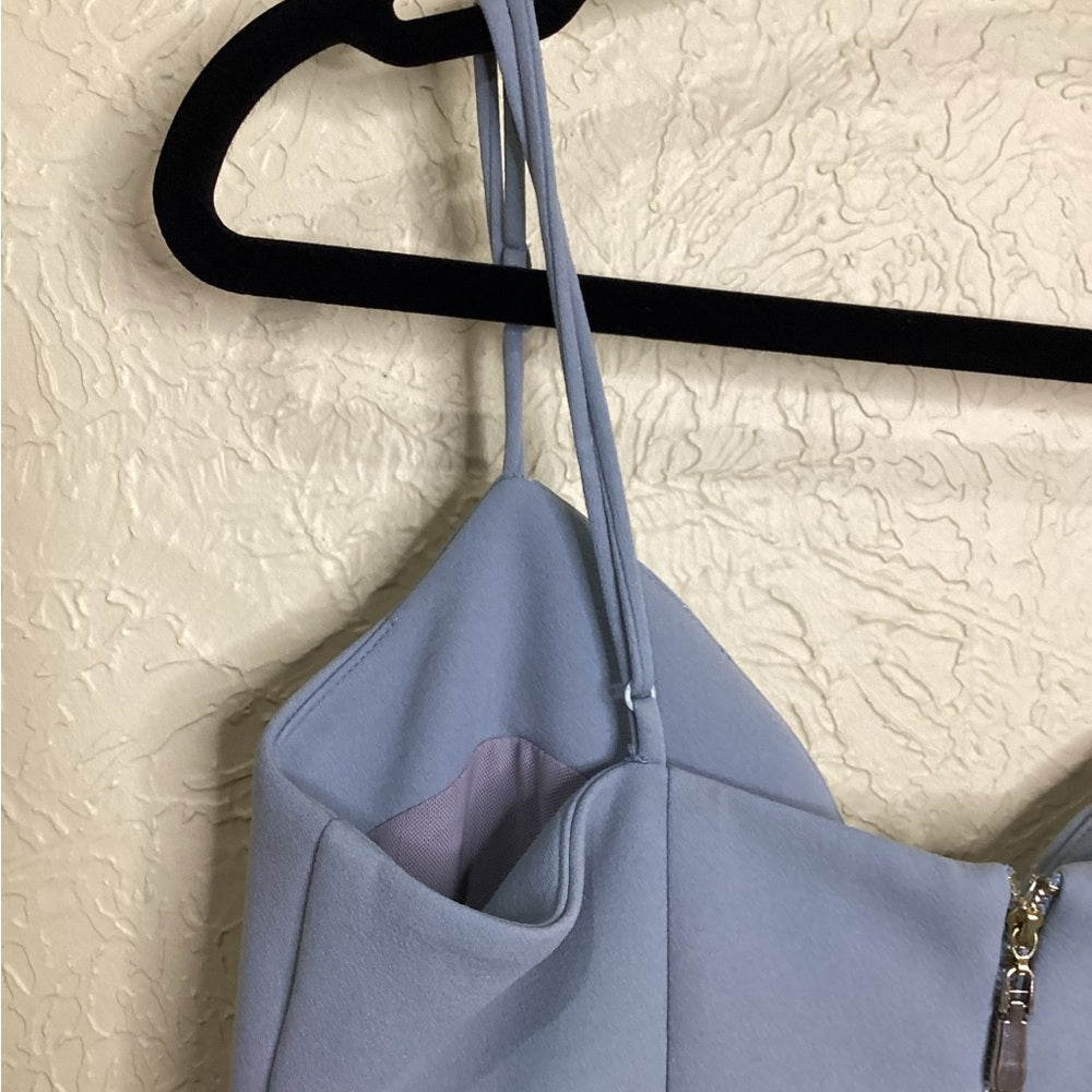 Size medium Elliatt Gray High Low Sundress with Sweetheart Neckline
