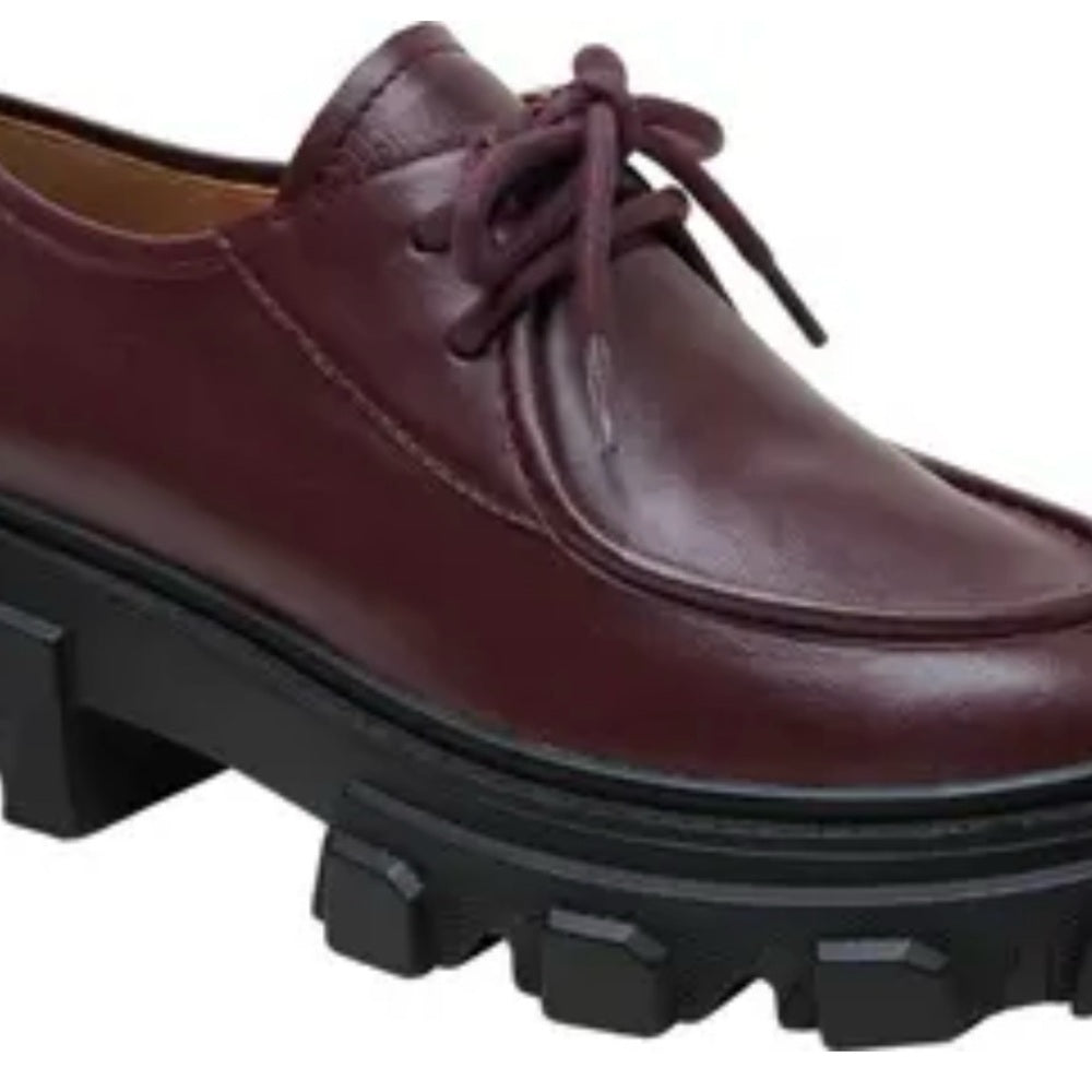 28. NEW SIZE 9.5 Burgundy Platform Loafers
