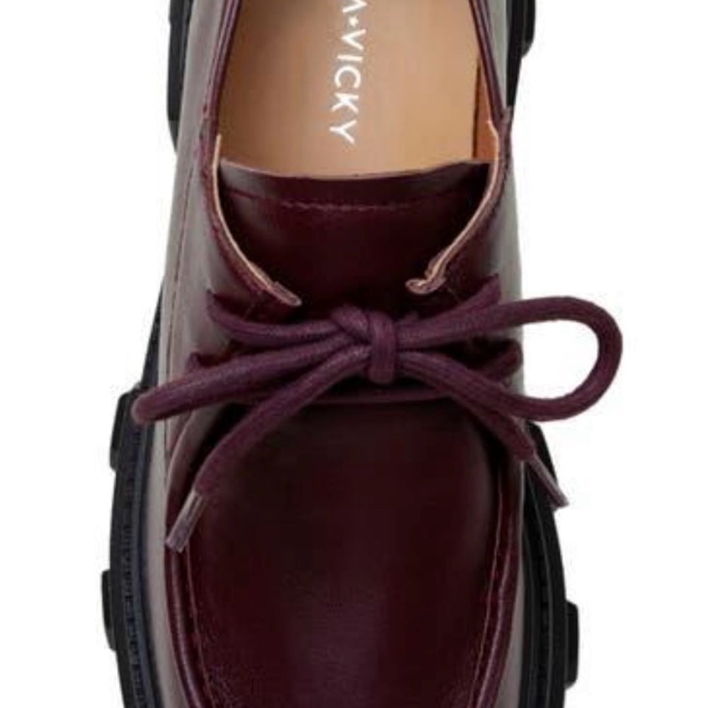 28. NEW SIZE 9.5 Burgundy Platform Loafers
