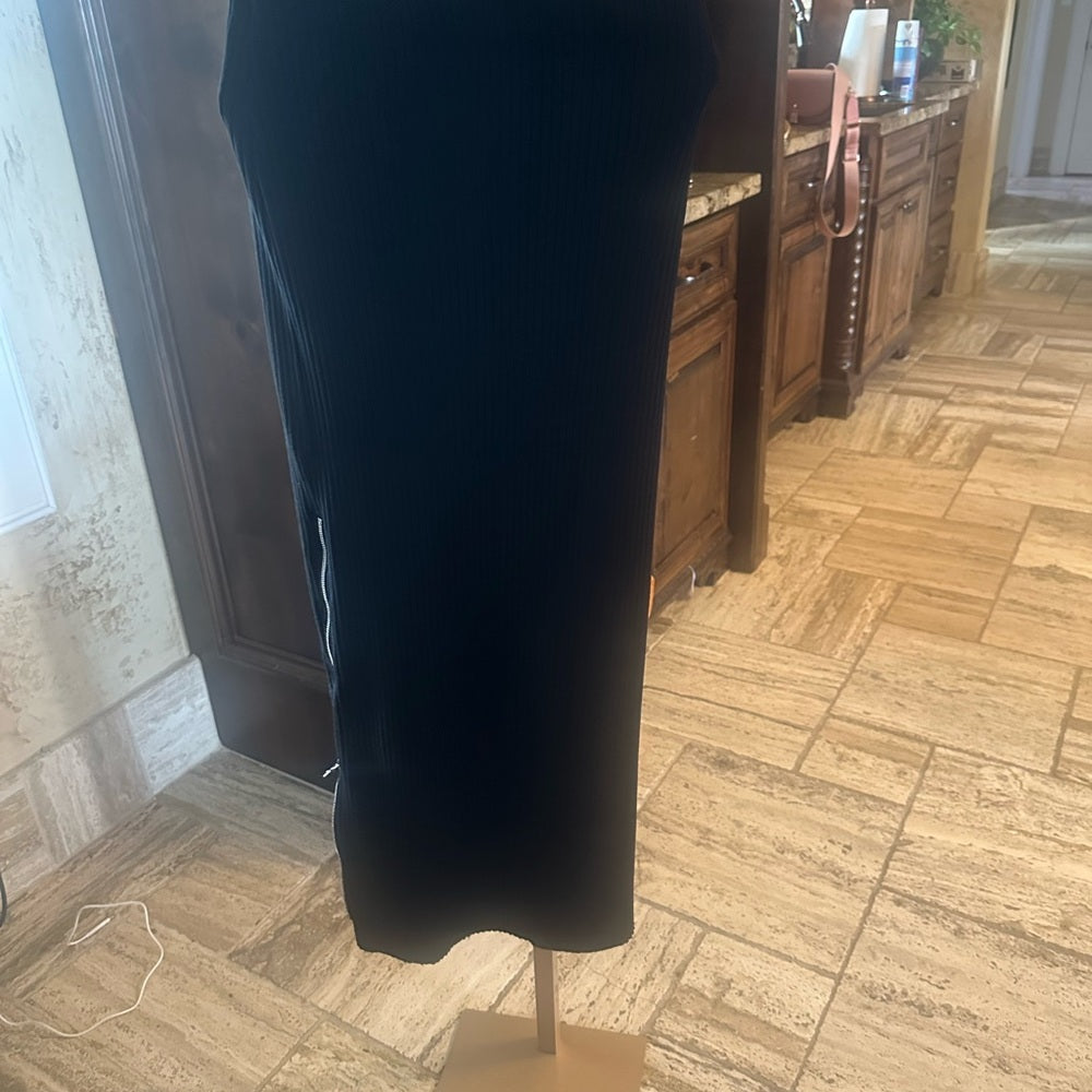 NWT SIZE S Citizen Black Maxi Cotton Skirt