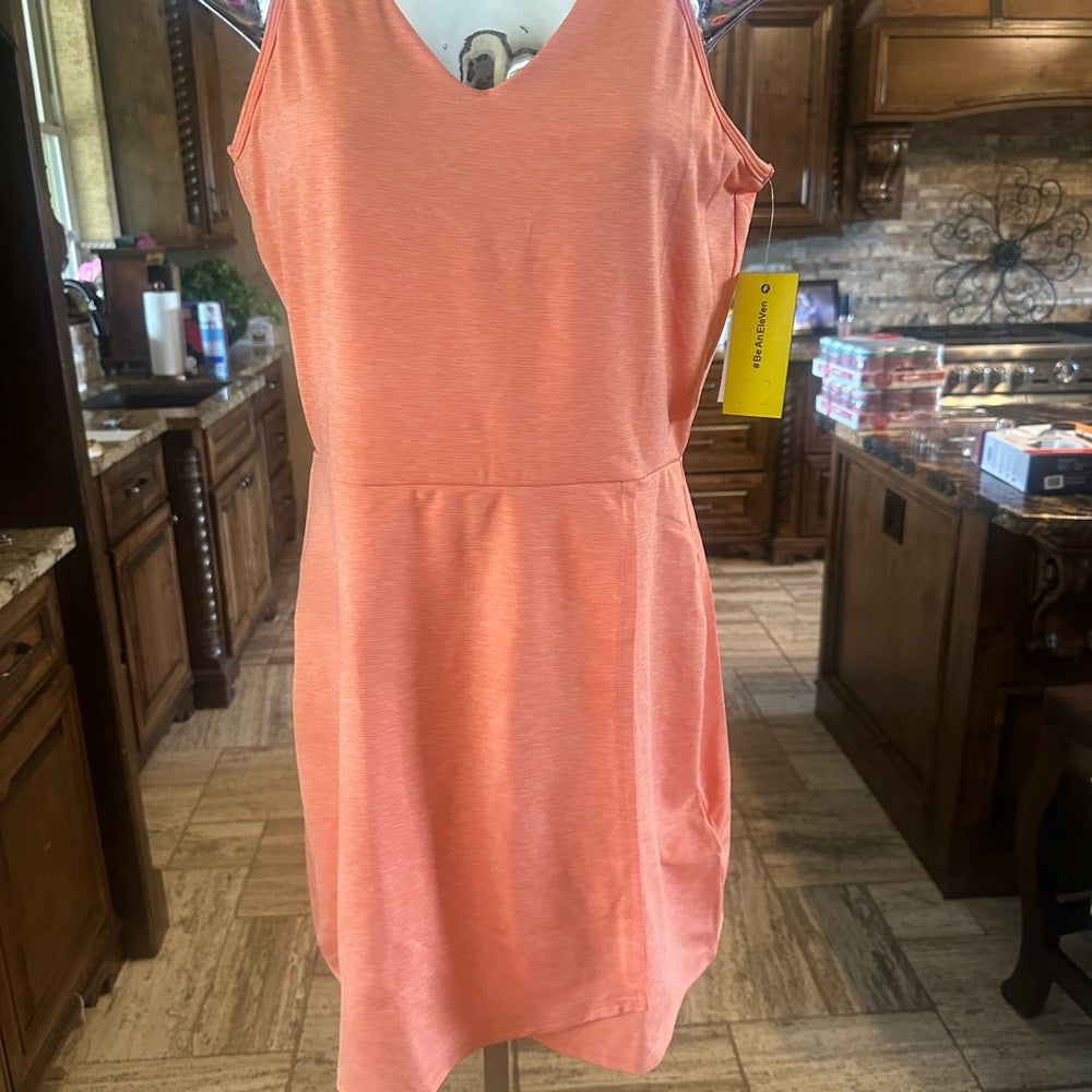 NWT SIZE S EleVen by Venus Williams Pink Halter Sheath Mini Dress