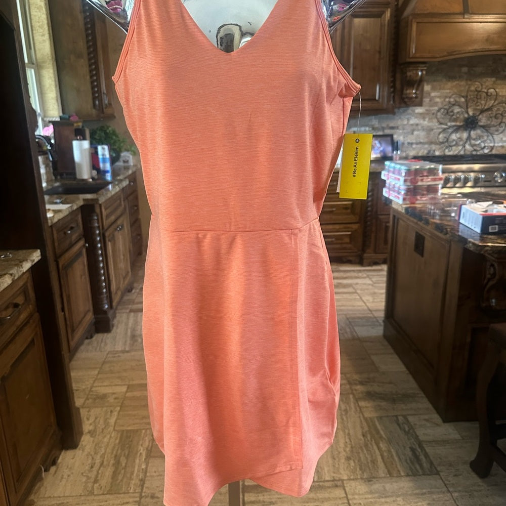 NWT SIZE S EleVen by Venus Williams Pink Halter Sheath Mini Dress