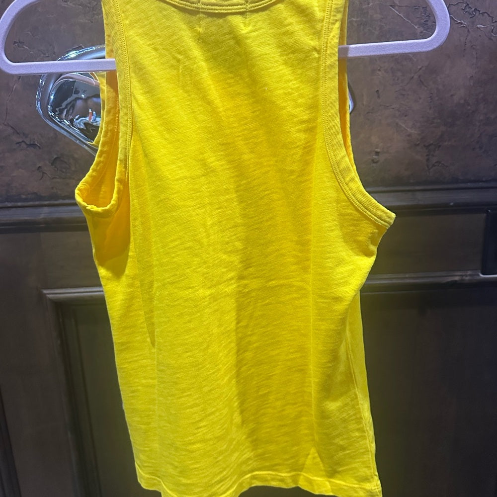 NWOT SIZE M Cotton Citizen Yellow Sleeveless Tank