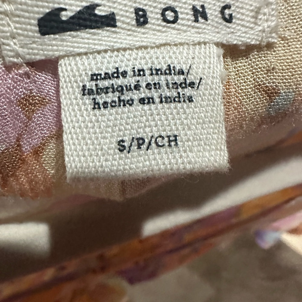 NWOT SIZE S/P Billabong Orange and Purple Wrap Sundress