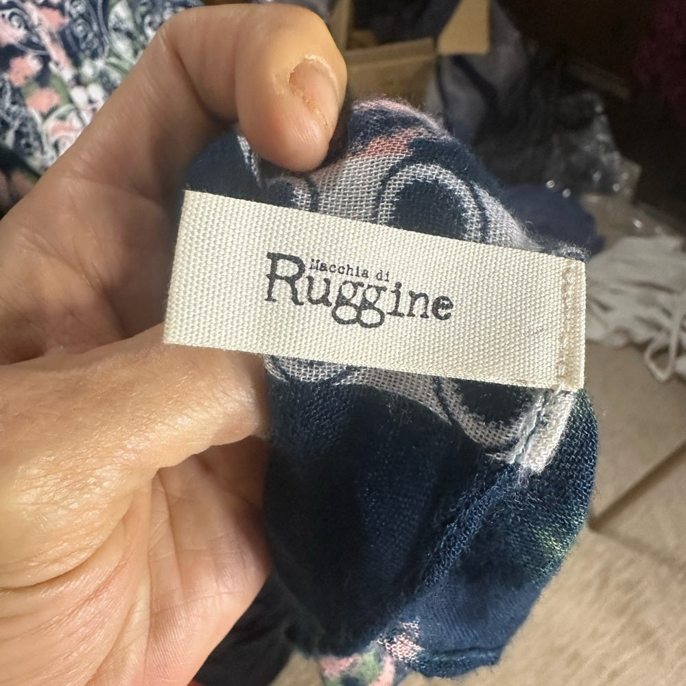 NWOT SIZE OS Macchia J Blue and White Kimono
