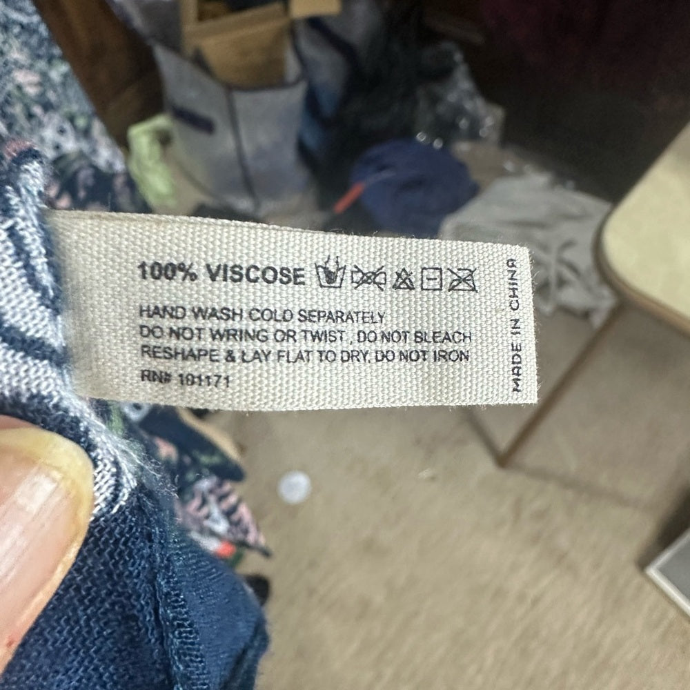 NWOT SIZE OS Macchia J Blue and White Kimono