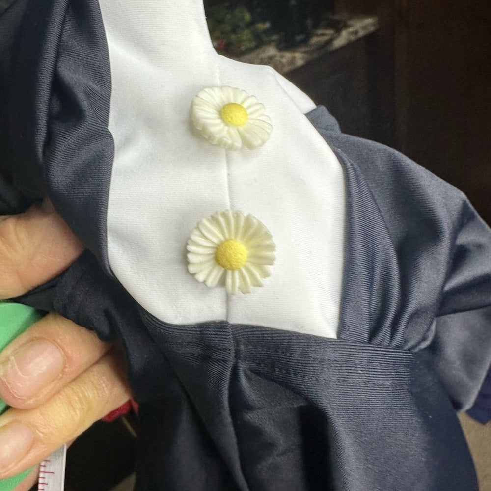 NWOT SIZE S Unique Vintage Black and White Retro Halter One-Piece