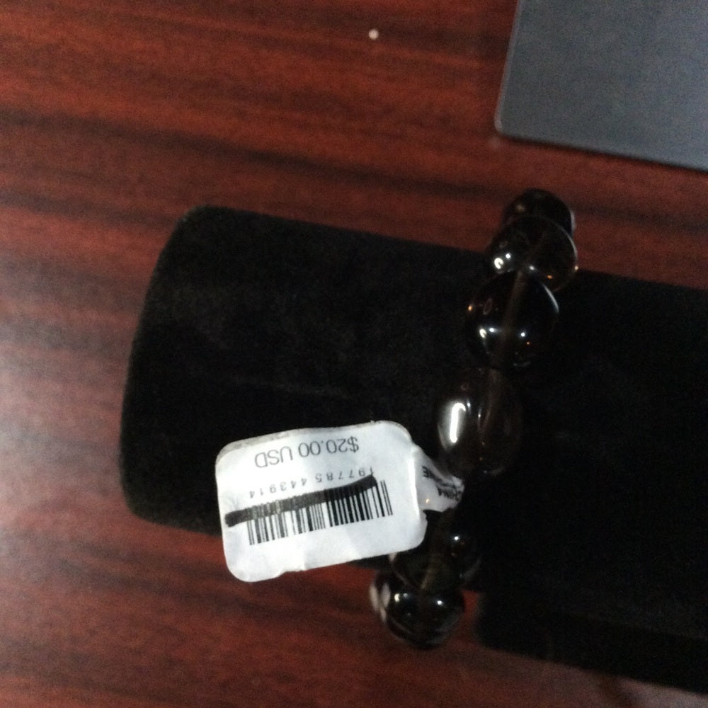 Free People Black Beaded Bracelet