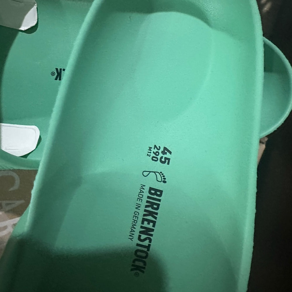 8. Birkenstock Green Slip-On Loafers