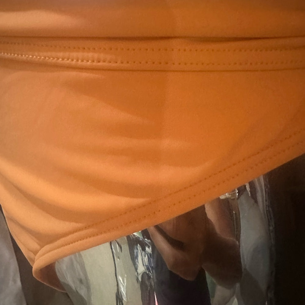 NWOT SIZE S/P Billabong Orange Retro High-Waisted Bikini