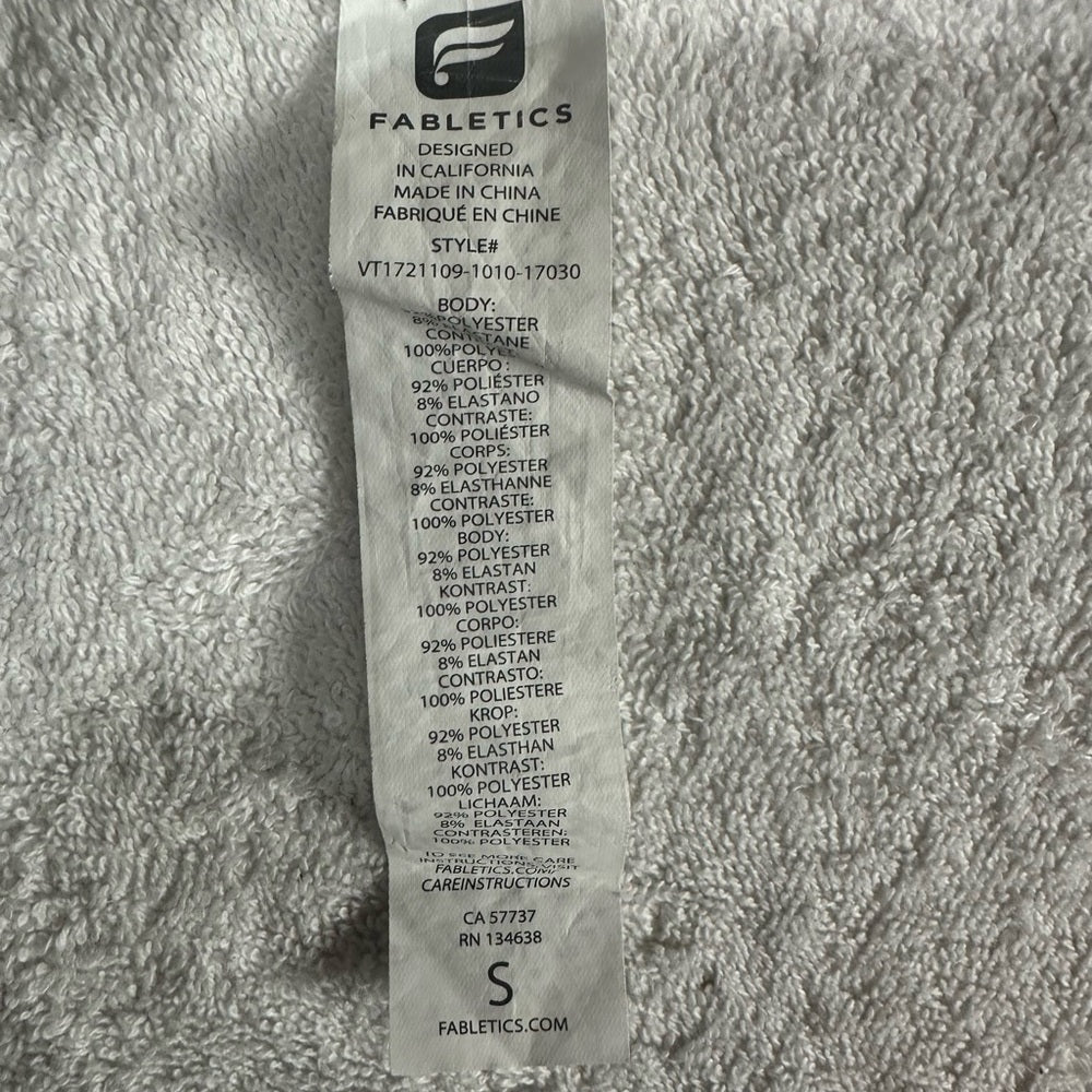 Fabletics Bright White Athletic Vest