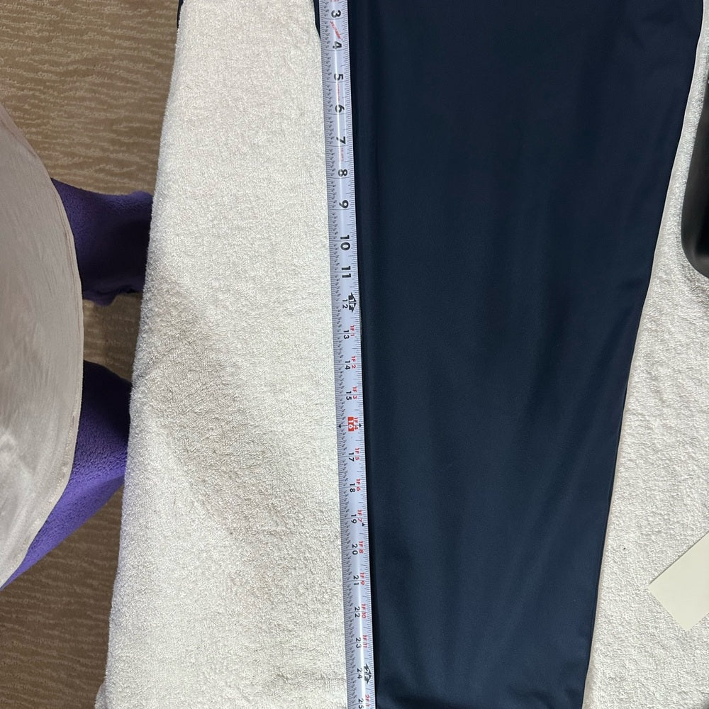 SIZE 34 Lululemon Athletica Blue Chinos Tapered Fit