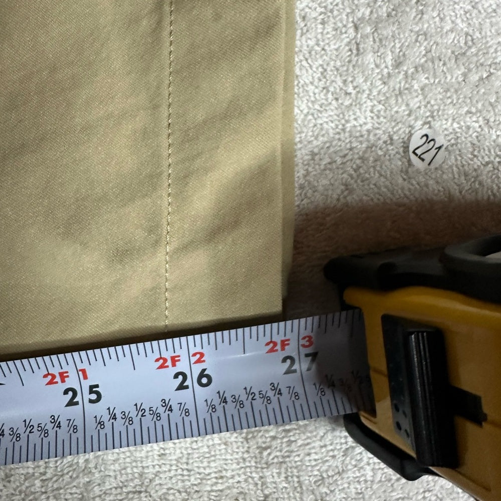 NWOT SIZE 34 Lululemon Athletica Cream Trousers Relaxed Fit