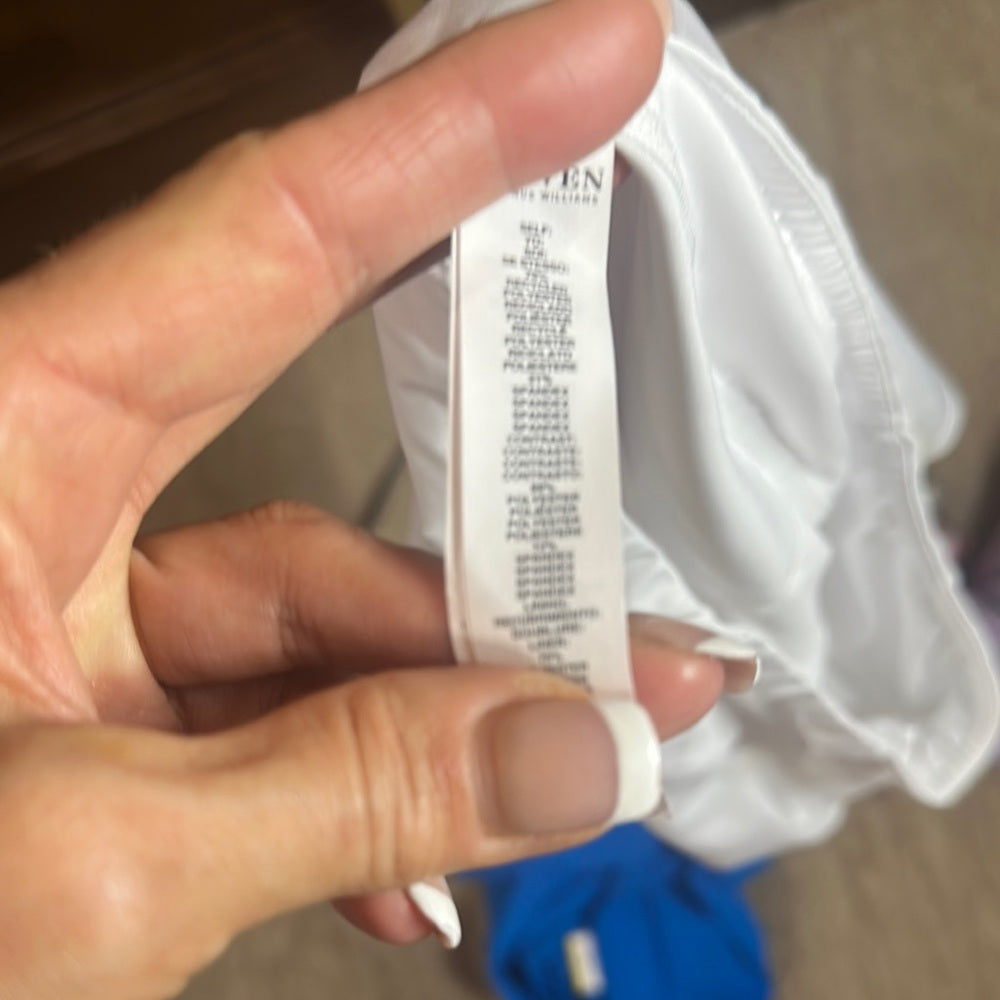 NWT SIZE XS/S/M EleVen by Venus Williams White Mini Skater Skorts