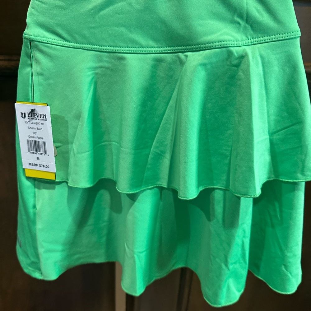 NWT SIZE M EleVen by Venus Williams Green Skort