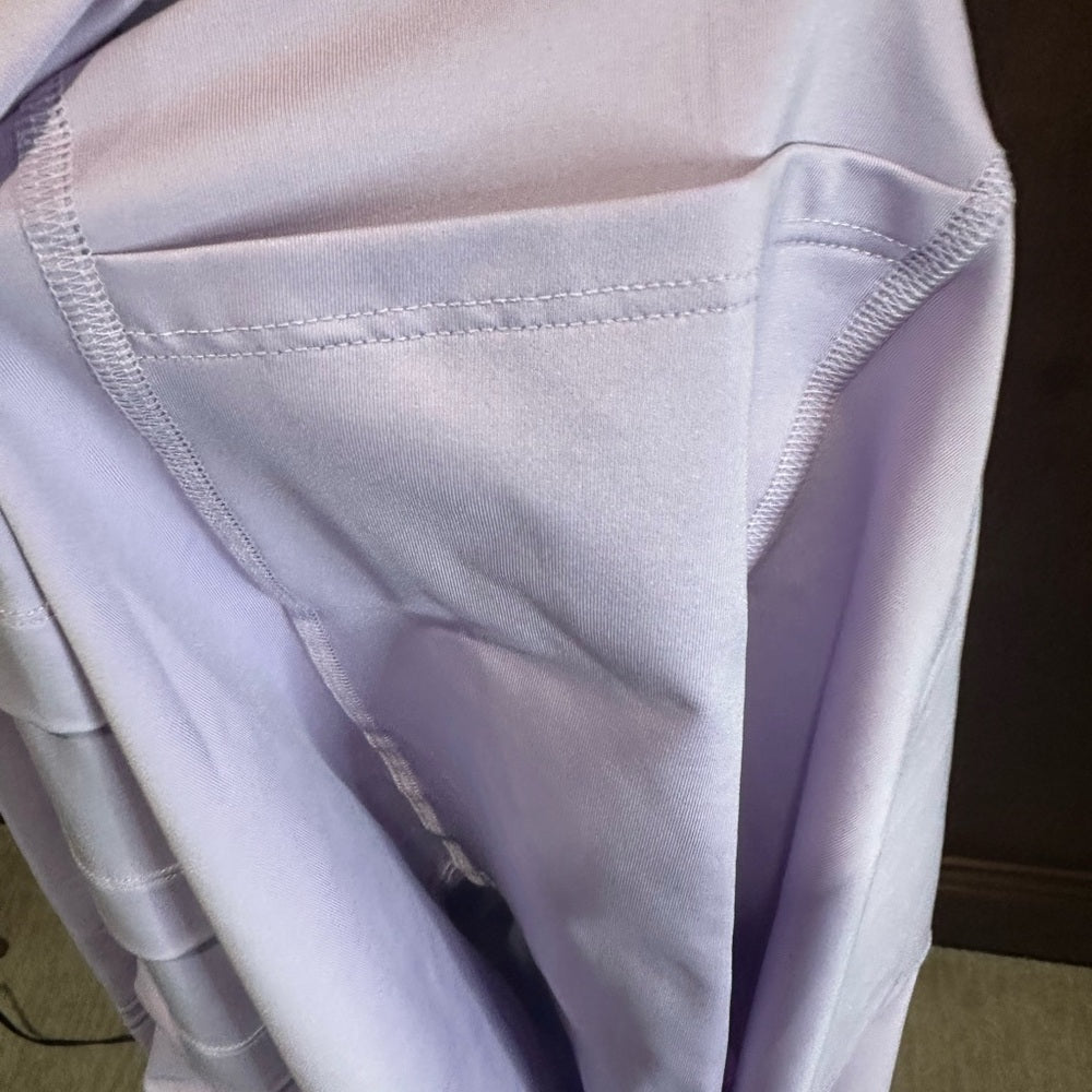 NWT SIZE XXL EleVen by Venus Williams Athletic Purple Pleated Skater Skirt