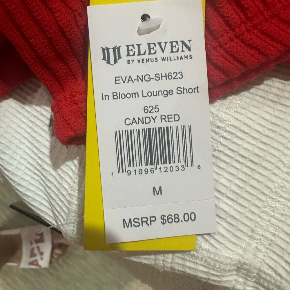 NWT SIZE XS/M EleVen by Venus Williams High Waist Red Performance Shorts
