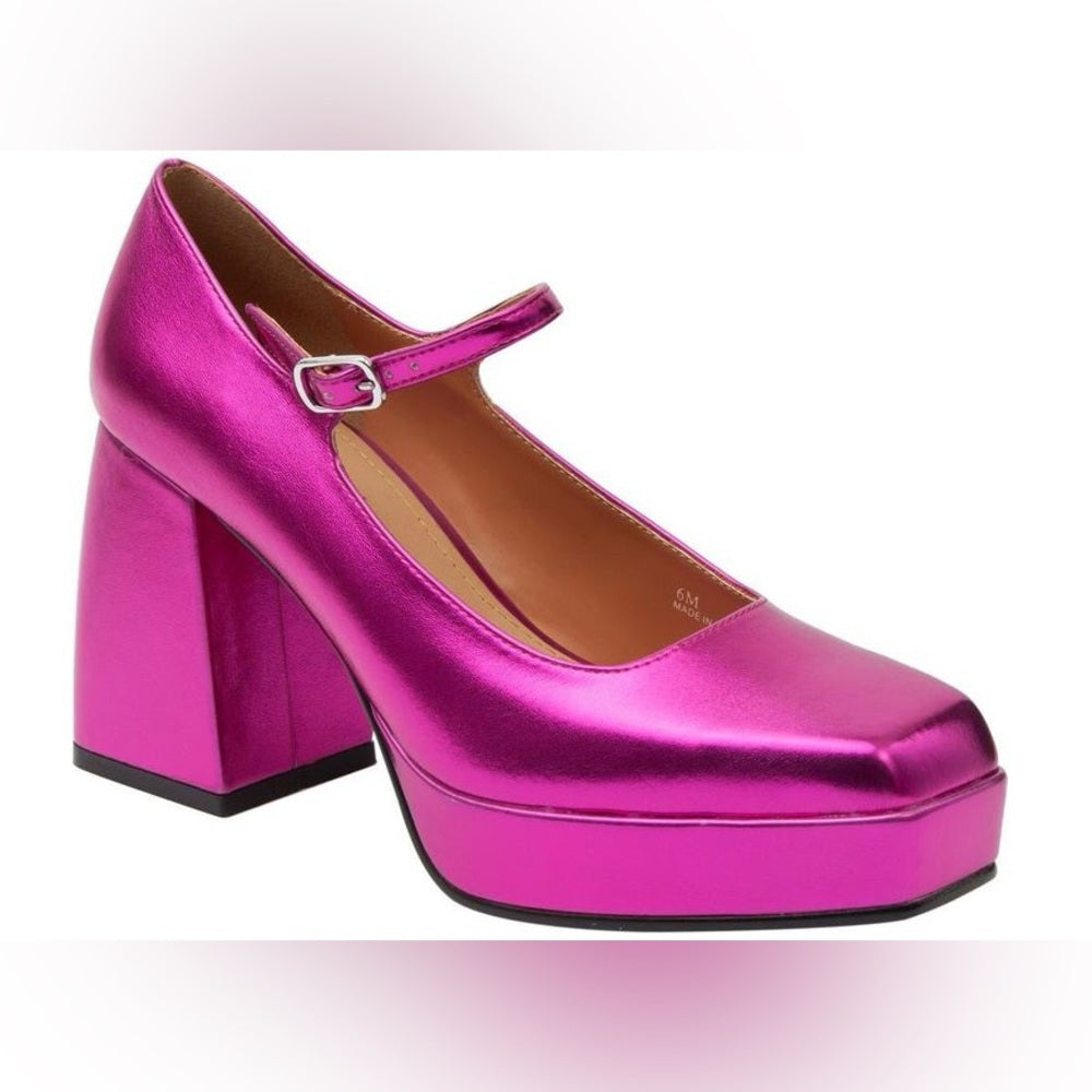 288.289.290. NEW SIZE 6/7/8 Chic Pink Heels for a Bold Statement
