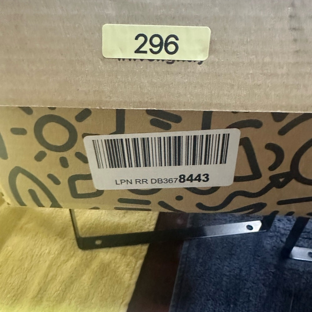296. NEW SIZE 10 Native Women's Sneakers Gray and Yellow