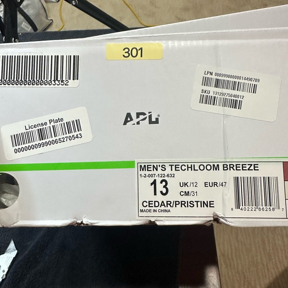 301. NEW SIZE 13 APL Pink Athletic Shoes Knit Upper Performance