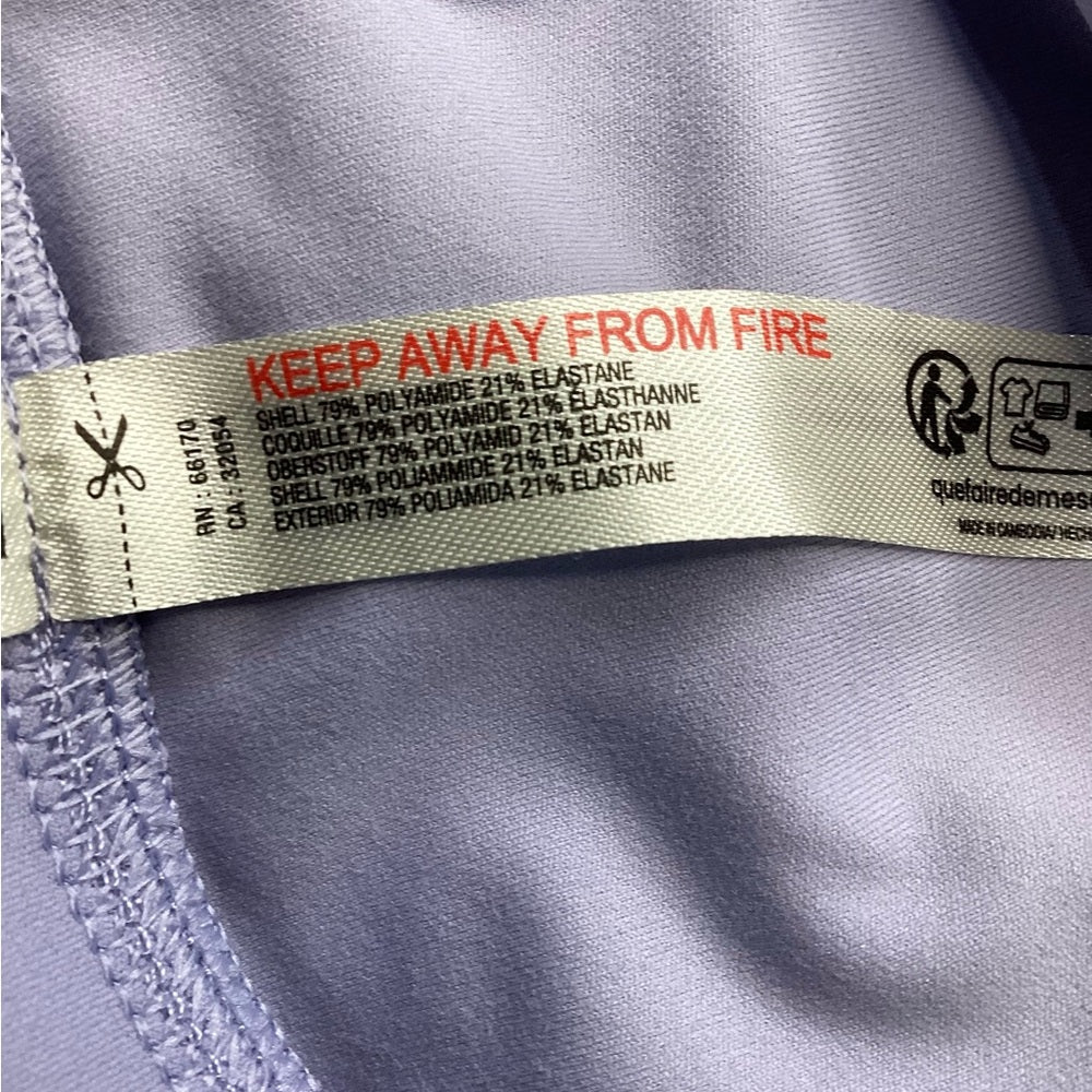 NWT size L Women's Lavender High-Waist Leggings