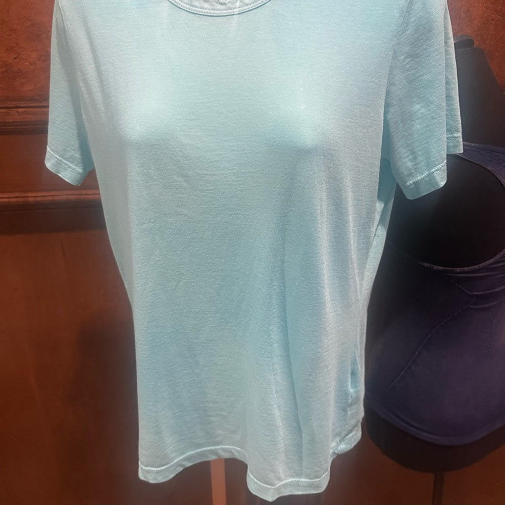 NWT SIZE M Cotton Citizen Light Blue Short Sleeve Tee