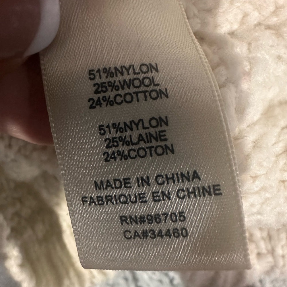 PRE-OWNED SIZE XS Rebecca Taylor Multicolor Cable Knit Sweater