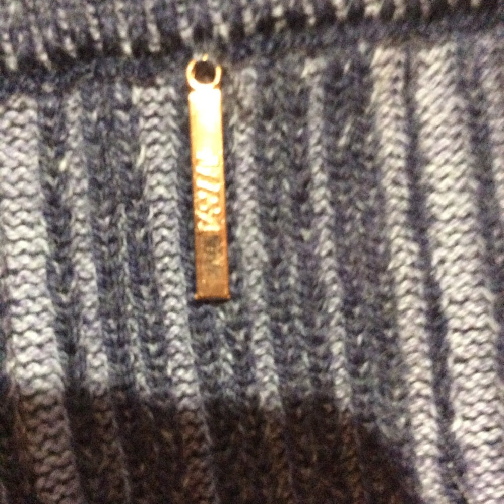 NWT SIZE XS Misa Los Angeles Blue Striped Pencil Skirt