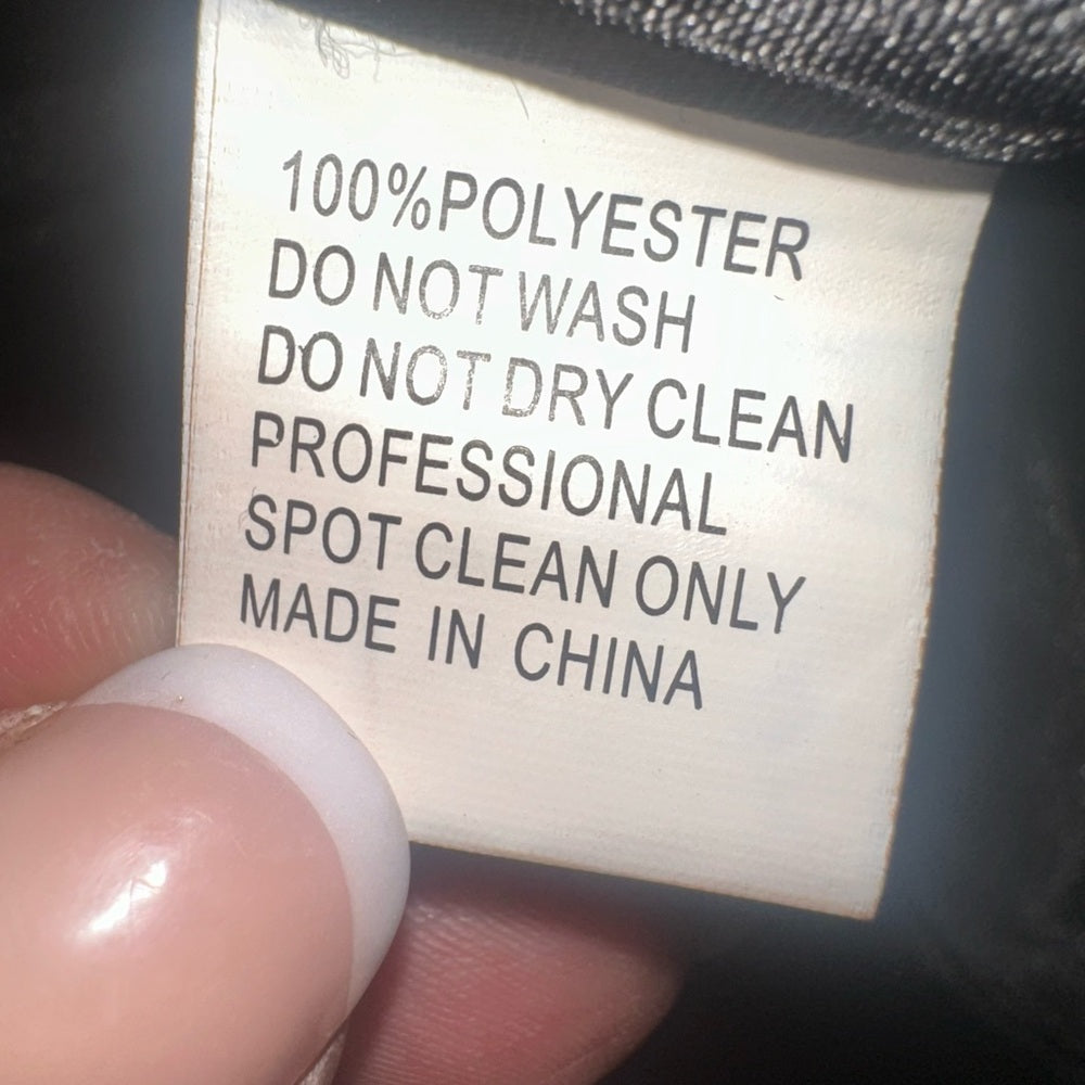 NWT SIZE 4 Mac Duggal Glittering One Shoulder Silver Dress