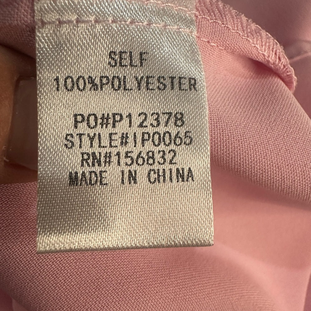 NWOT SIZE S BiBi Blush Pink Lace Trim Camisole