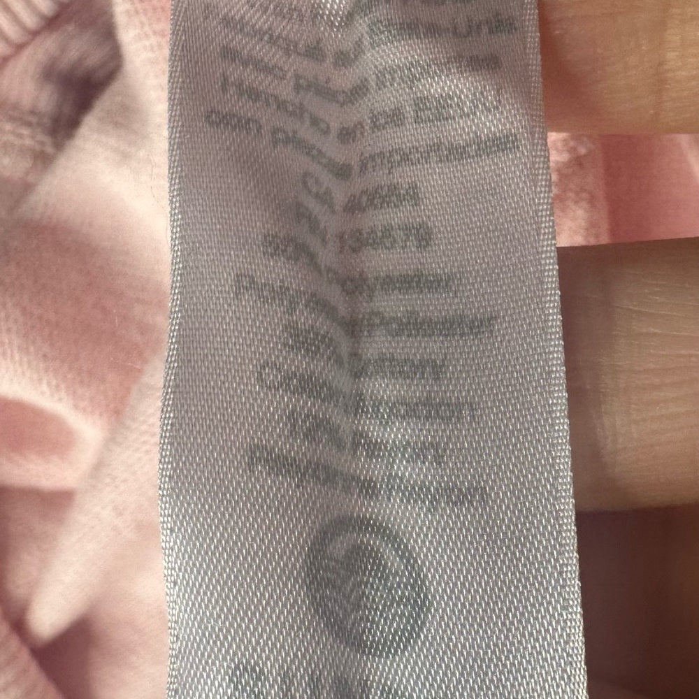 NWT SIZE 4/XL Sundry Pink Track Pants with White and Orange Accents