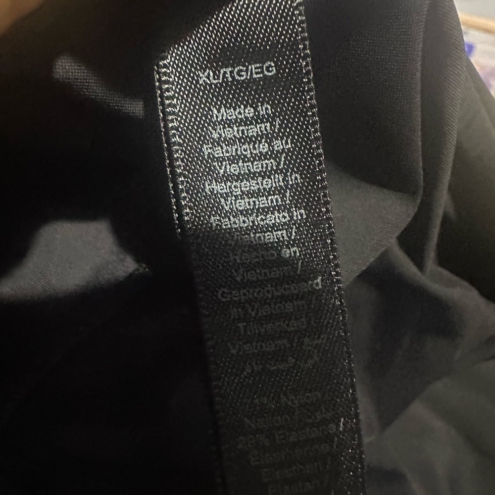 NWT SIZE XL SKIMS Elegant Black Mini Skirt