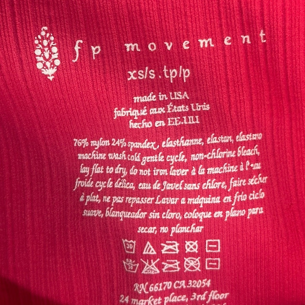 NWT SIZE XS/S FP Movement by Free People Vibrant Pink Bike Shorts