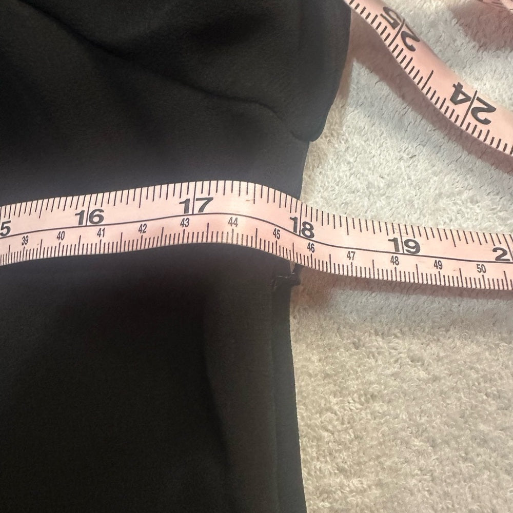 NWT SIZE 1/US 4 The Kooples Elegant Black Tiered Long Sleeve Dress