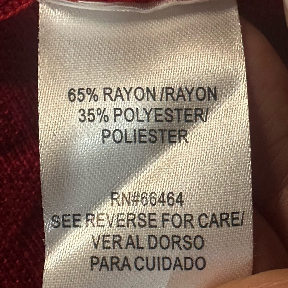 NWOT SIZE L Sandra Darren Scarlet Midi Dress