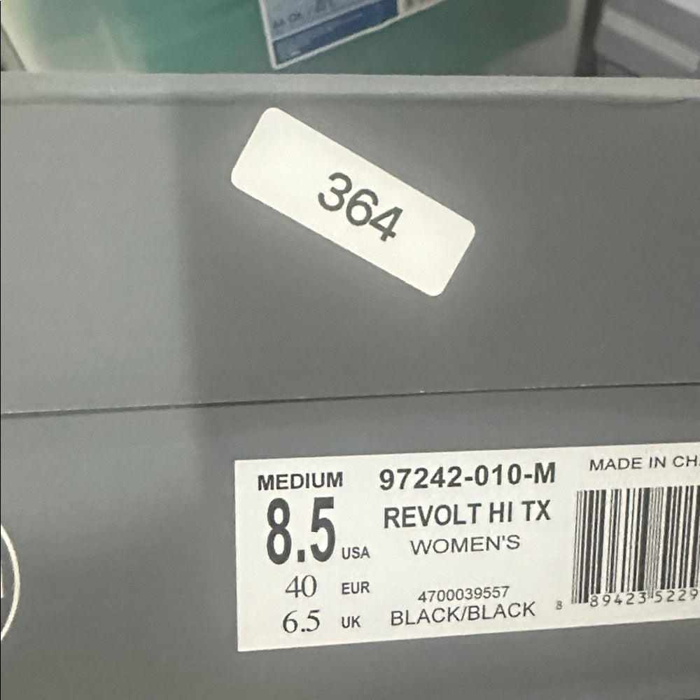 356.361.362.363.364 359. NEW 6/7/8.5/10 Black Chunky Ankle Boots, Rugged sole