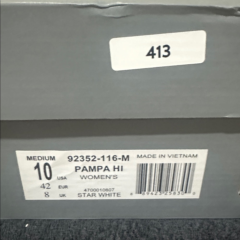 408.409.410.411.412.413 NEW SIZE 6/7 Palladium Men's Off-White Lace-Up Boots