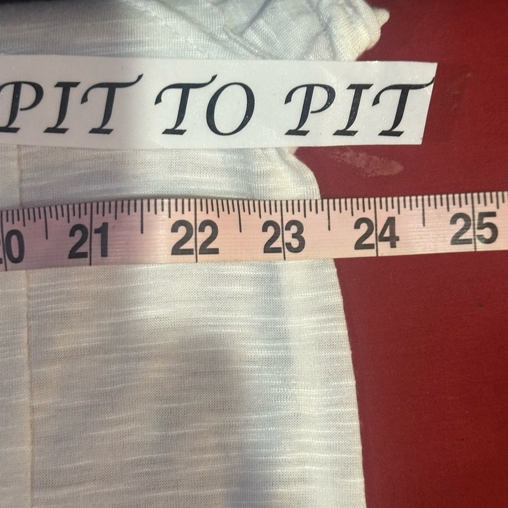 NWOT SIZE S POL Women's Soft Cream Short Sleeve Tee