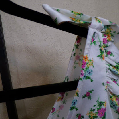 NWT size small For Love and Lemons Floral White Women's Top